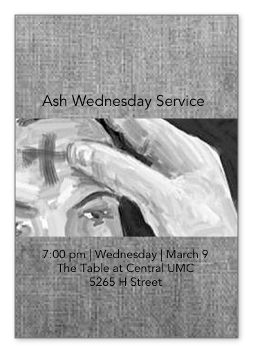 Ash Wednesday Worship 7:00 pm