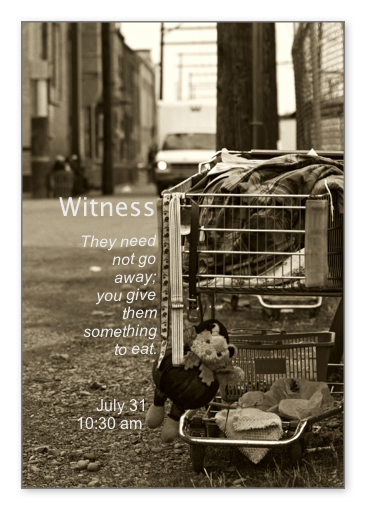 Witness July 31