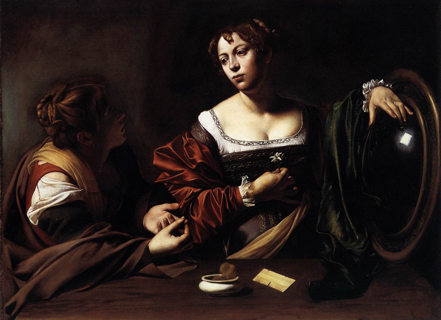 Martha & Mary by Carvaggio