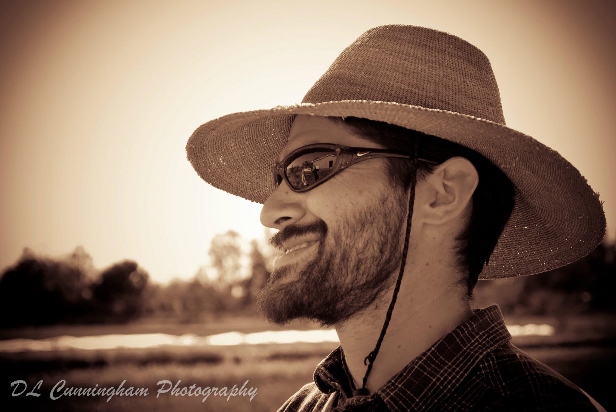 Antonio Garza, farmer.  photo by Debbie Cunningham